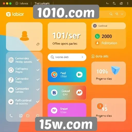 Análise da interface do usuário em 1010.com
